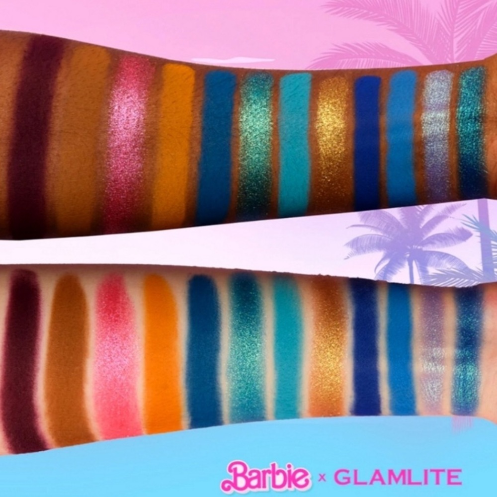 Barbie X Glamlite Eyeshadow Palette 💕 Brand New - Picture 5 of 8